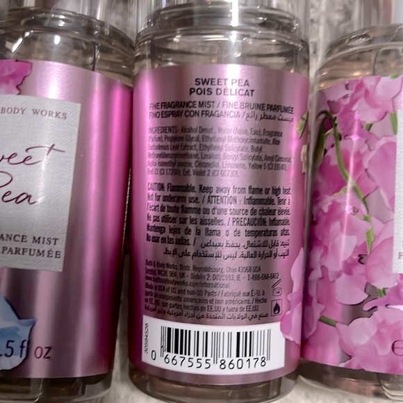 NEW - Bath & Body Works- Sweet Pea - Picture 3 of 3